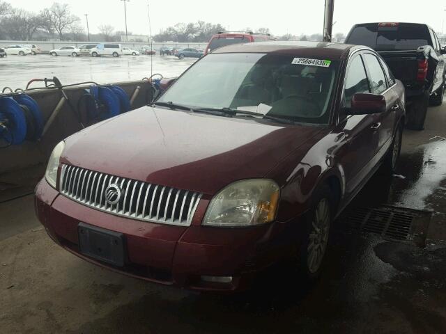 1MEFM42115G619084 - 2005 MERCURY MONTEGO PR 栗色 照片 2