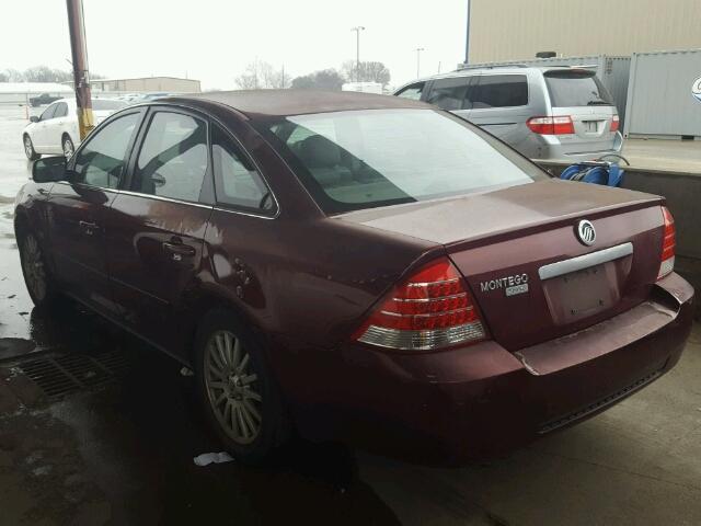 1MEFM42115G619084 - 2005 MERCURY MONTEGO PR 栗色 照片 3
