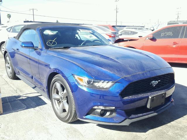 1FATP8EM8G5279235 - 2016 FORD MUSTANG BLUE photo 1