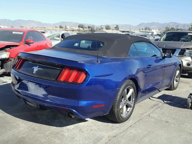 1FATP8EM8G5279235 - 2016 FORD MUSTANG BLUE photo 4