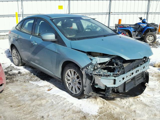 1FAHP3F28CL405637 - 2012 FORD FOCUS SE BLUE photo 1