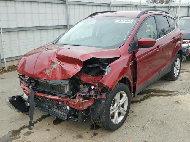 1FMCU0GX8FUA87406 - 2015 FORD ESCAPE SE RED photo 2