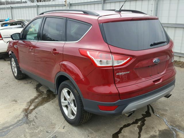 1FMCU0GX8FUA87406 - 2015 FORD ESCAPE SE RED photo 3