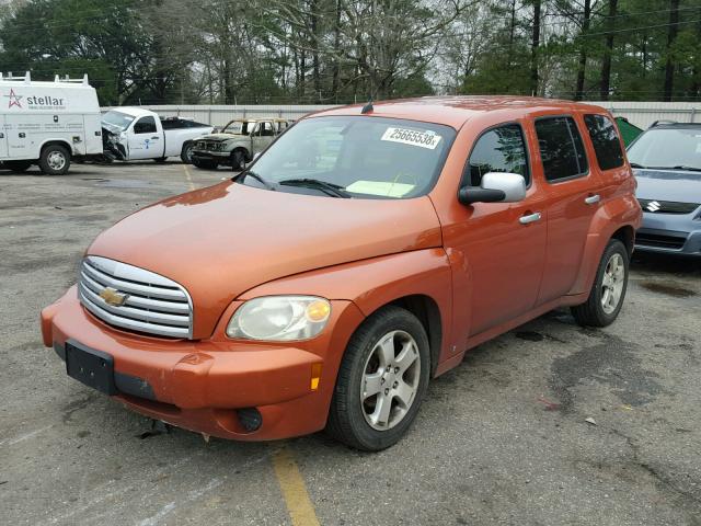 3GNDA23D37S572781 - 2007 CHEVROLET HHR LT ORANGE photo 2