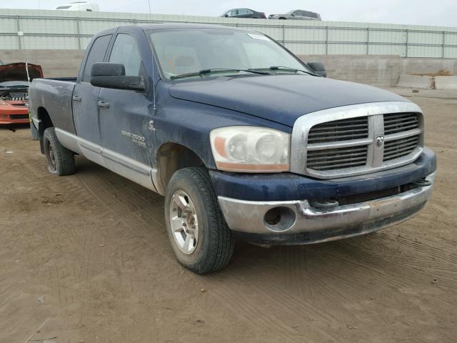 1D7KS28C86J246350 - 2006 DODGE RAM 2500 S BLUE photo 1