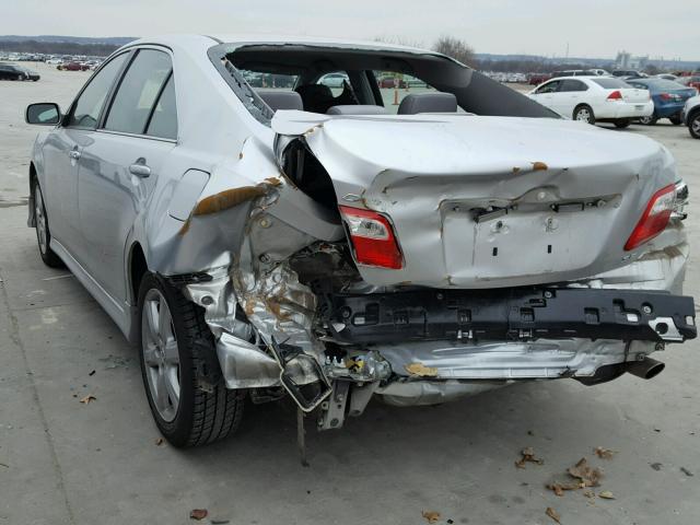 4T1BE46K29U828322 - 2009 TOYOTA CAMRY BASE SILVER photo 3