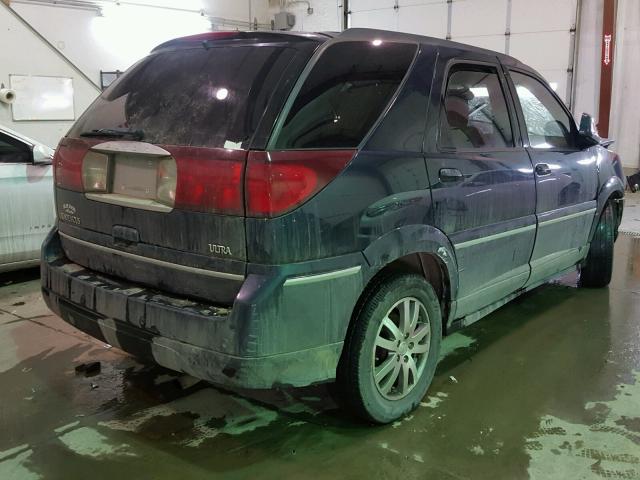 3G5DB03715S527699 - 2005 BUICK RENDEZVOUS BLUE photo 4
