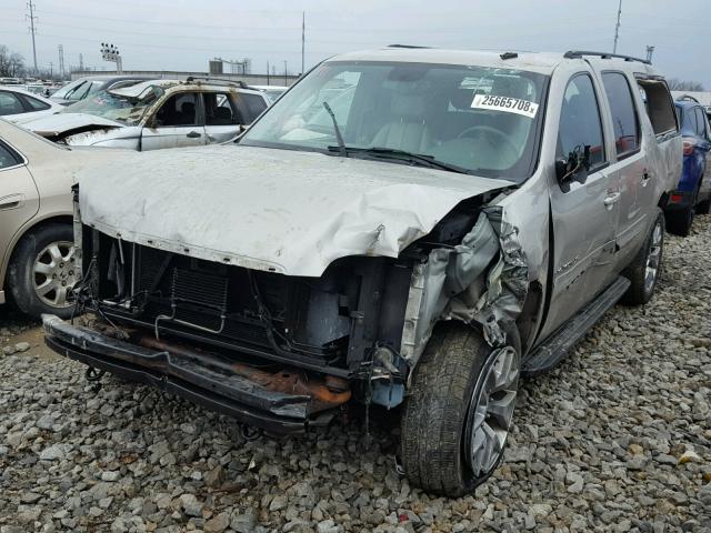 1GKFK16378R153336 - 2008 GMC YUKON XL K SILVER photo 2