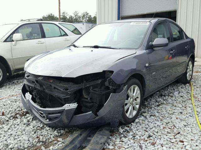 JM1BK323291234367 - 2009 MAZDA 3 S GRAY photo 2