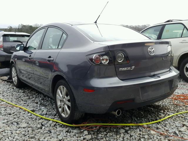 JM1BK323291234367 - 2009 MAZDA 3 S GRAY photo 3