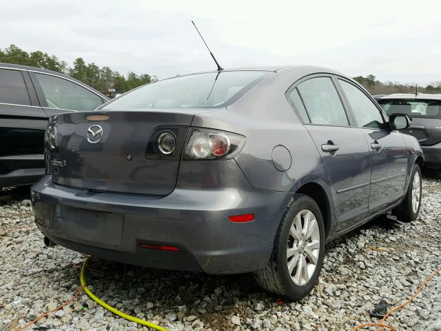 JM1BK323291234367 - 2009 MAZDA 3 S GRAY photo 4