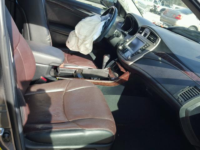 4T1BK3DB7CU452570 - 2012 TOYOTA AVALON BAS 灰色 照片 5