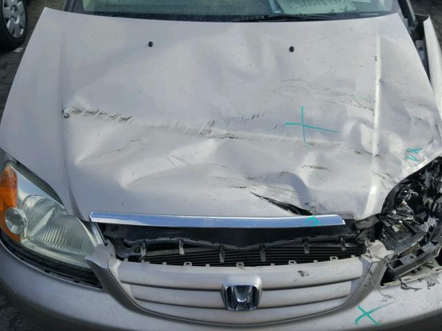 2HGES26792H546344 - 2002 HONDA CIVIC EX ბეჟი ფოტო 7