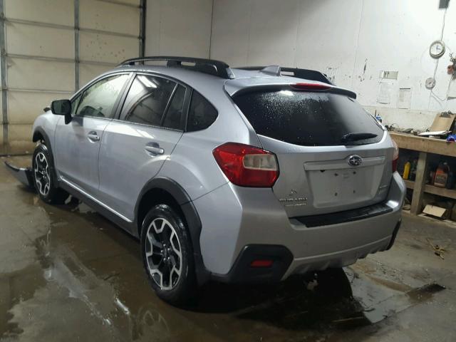 JF2GPAKC4HH269625 - 2017 SUBARU CROSSTREK GRAY photo 3