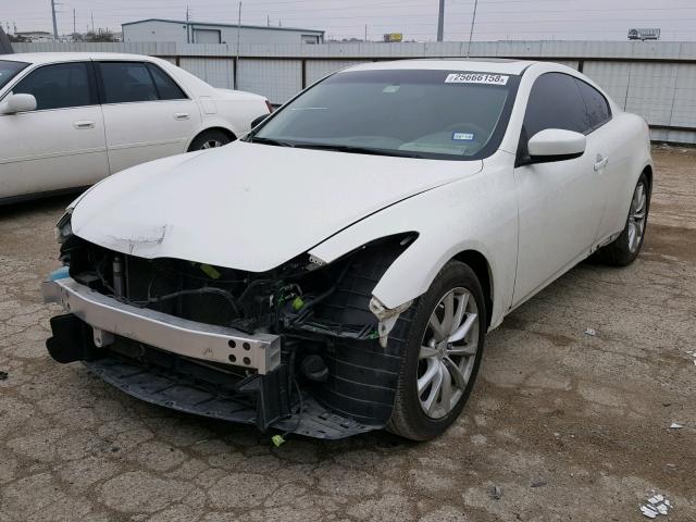 JN1CV6EK7BM213697 - 2011 INFINITI G37 BASE WHITE photo 2