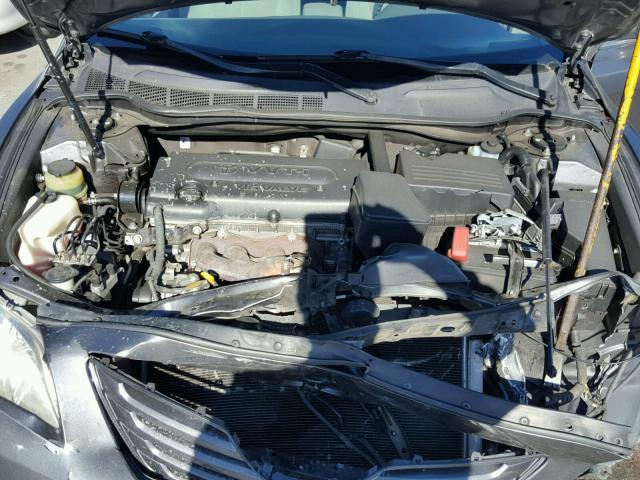 4T4BE46K79R058530 - 2009 TOYOTA CAMRY BASE CHARCOAL photo 7