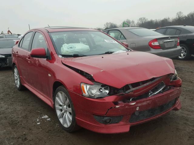 JA32U8FW6BU031089 - 2011 MITSUBISHI LANCER GTS RED photo 1