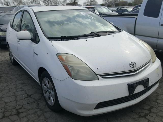 JTDKB20U863175539 - 2006 TOYOTA PRIUS WHITE photo 1