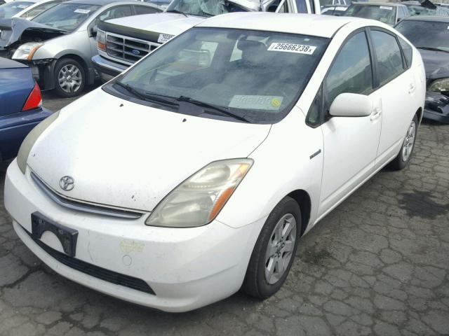 JTDKB20U863175539 - 2006 TOYOTA PRIUS WHITE photo 2