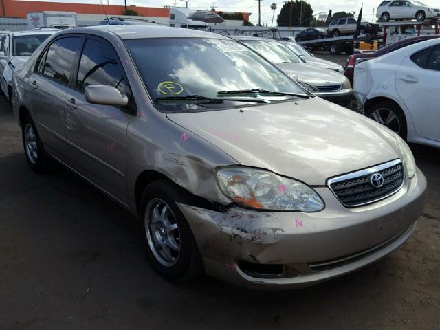 1NXBR32E86Z649681 - 2006 TOYOTA COROLLA CE TAN photo 1