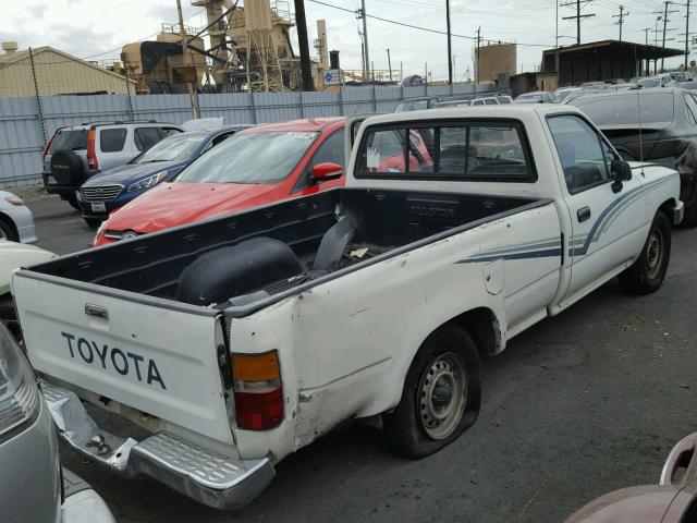 JT4RN82P6K5011740 - 1989 TOYOTA PICKUP 1/2 WHITE photo 4