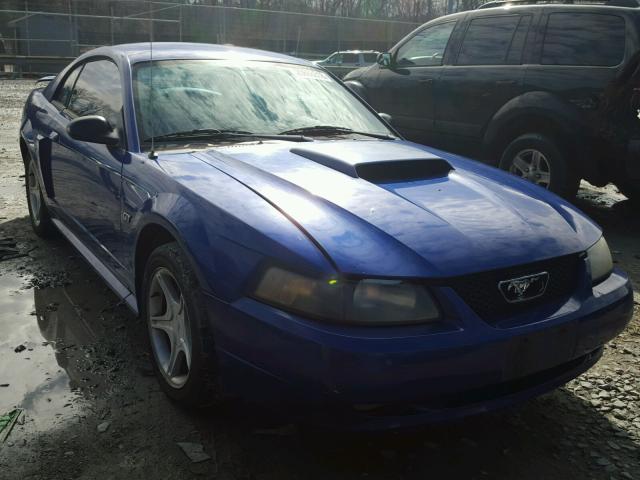 1FAFP42X93F357367 - 2003 FORD MUSTANG GT BLUE photo 1