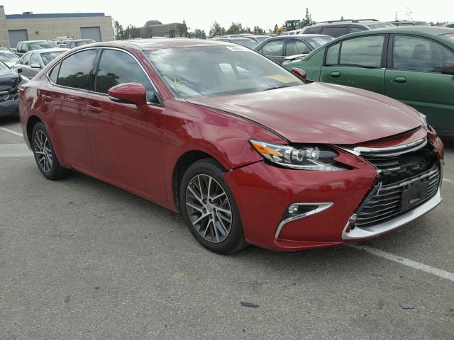 58ABK1GG8GU011895 - 2016 LEXUS ES 350 RED photo 1