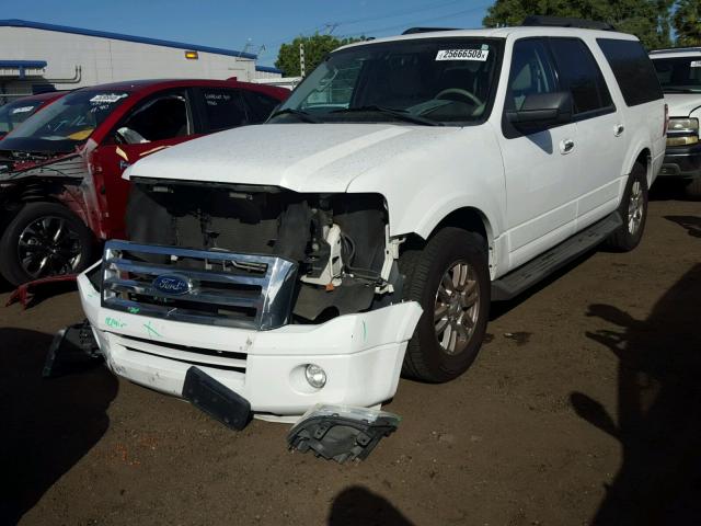 1FMJK1J55BEF28147 - 2011 FORD EXPEDITION WHITE photo 2