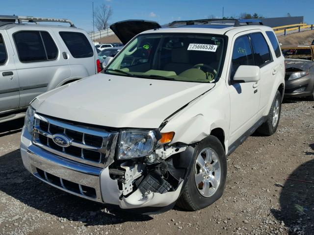 1FMCU0E7XCKB06497 - 2012 FORD ESCAPE LIM WHITE photo 2