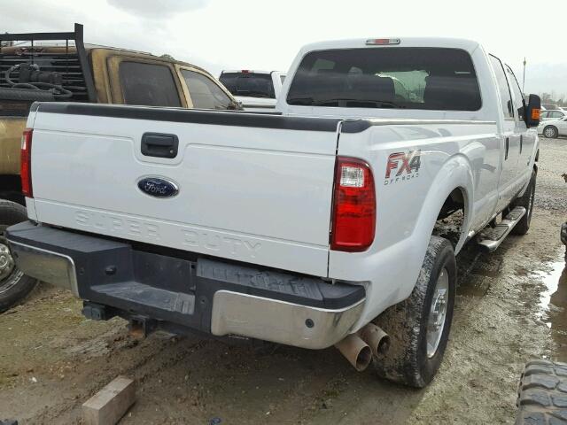 1FT8W3BT3GEB60431 - 2016 FORD F350 SUPER WHITE photo 4