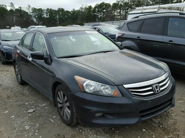 1HGCP3F86BA008173 - 2011 HONDA ACCORD EXL BLACK photo 1