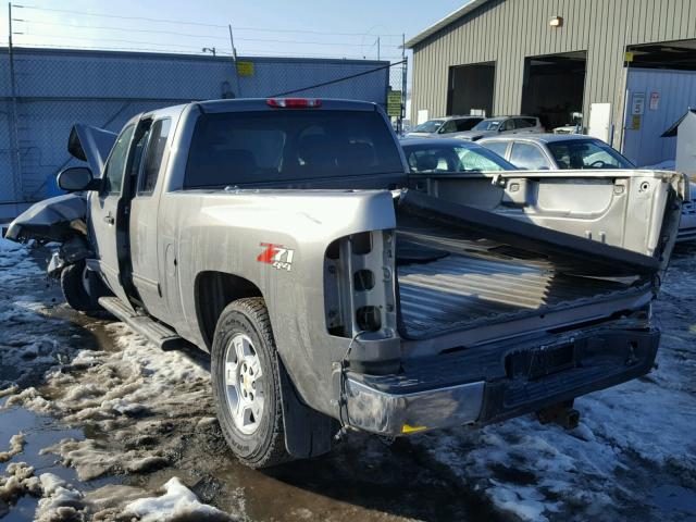 1GCEK29029Z141630 - 2009 CHEVROLET SILVERADO GRAY photo 3