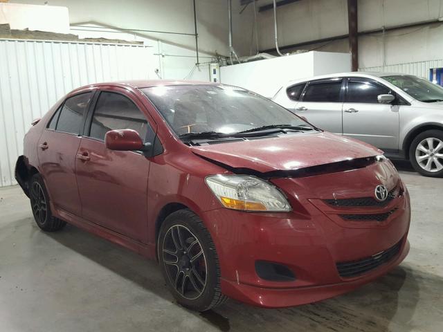 JTDBT923771171862 - 2007 TOYOTA YARIS RED photo 1