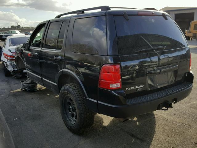 1FMZU73WX2ZC30529 - 2002 FORD EXPLORER X BLACK photo 3