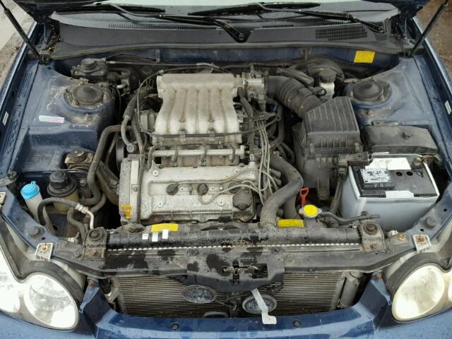 KMHWF35HX5A135265 - 2005 HYUNDAI SONATA GLS BLUE photo 7