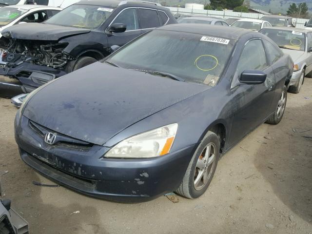 1HGCM72594A021711 - 2004 HONDA ACCORD EX GRAY photo 2