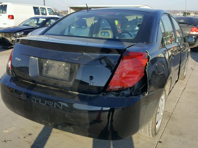 1G8AJ55F67Z206208 - 2007 SATURN ION LEVEL 黑色 照片 4