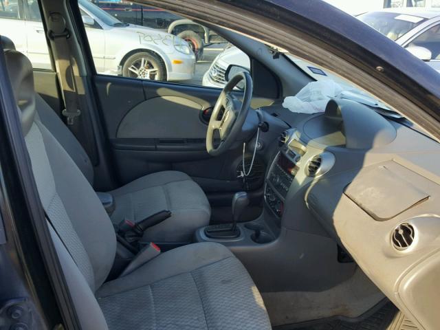 1G8AJ55F67Z206208 - 2007 SATURN ION LEVEL 黑色 照片 5