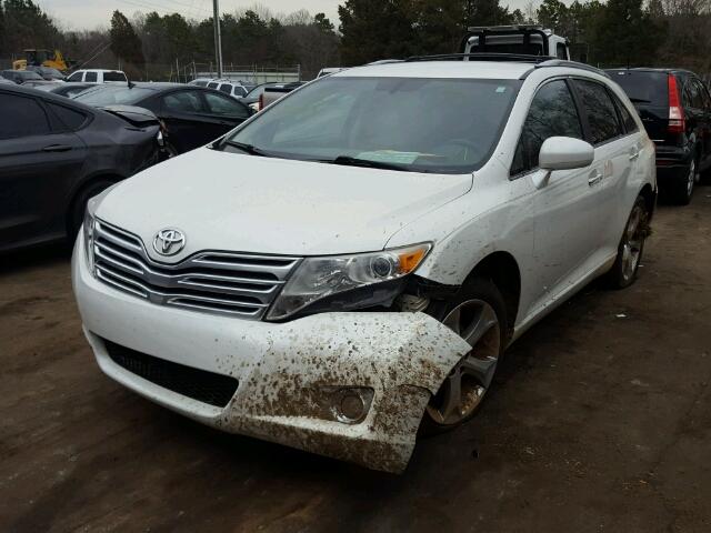 4T3ZK11A49U005161 - 2009 TOYOTA VENZA BASE WHITE photo 2