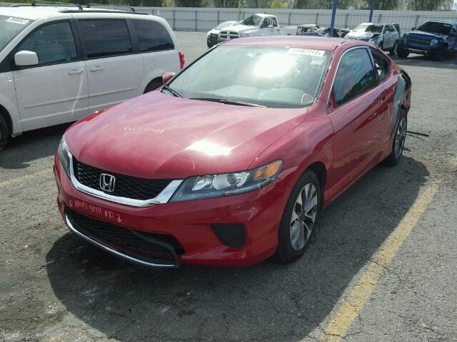 1HGCT1B32FA002662 - 2015 HONDA ACCORD LX- RED photo 2