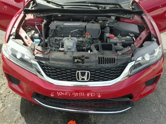 1HGCT1B32FA002662 - 2015 HONDA ACCORD LX- RED photo 7