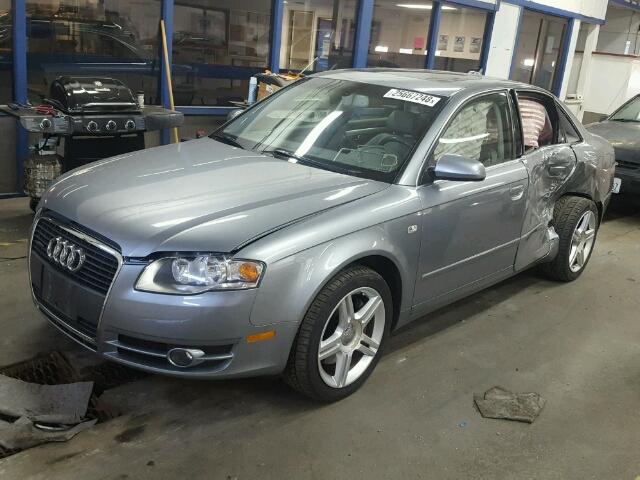 WAUDF78EX6A201333 - 2006 AUDI A4 2.0T QU GRAY photo 2