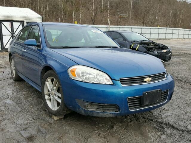 2G1WC5EM9A1157244 - 2010 CHEVROLET IMPALA LTZ BLUE photo 1