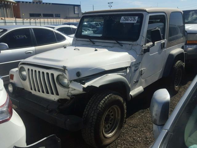 1J4FY19S5VP482020 - 1997 JEEP WRANGLER / WHITE photo 9