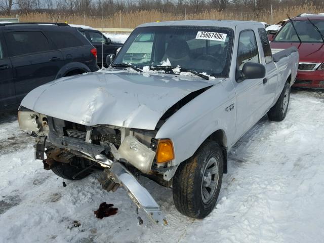 1FTYR14U31PA84660 - 2001 FORD RANGER SUP SILVER photo 2