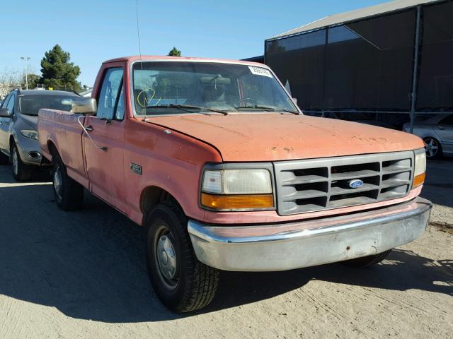 2FTHF25H2SCA43357 - 1995 FORD F250 RED photo 1