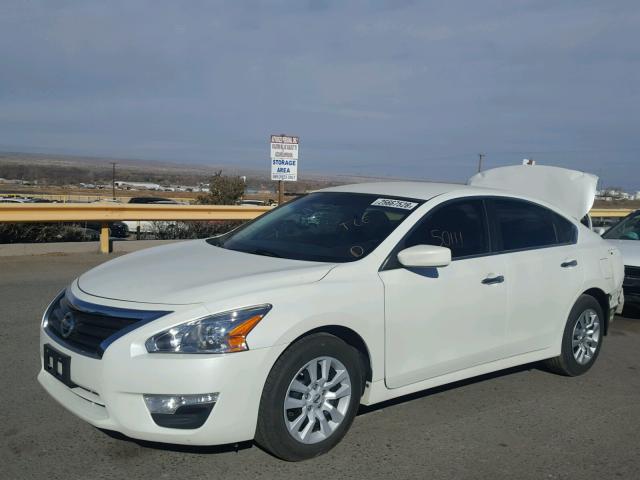 1N4AL3AP8EN352008 - 2014 NISSAN ALTIMA 2.5 WHITE photo 2