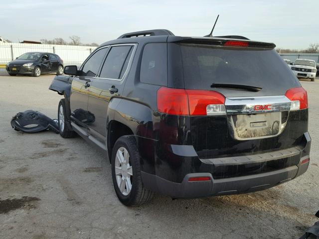 2GKALSEK4D6380804 - 2013 GMC TERRAIN SL BLACK photo 3