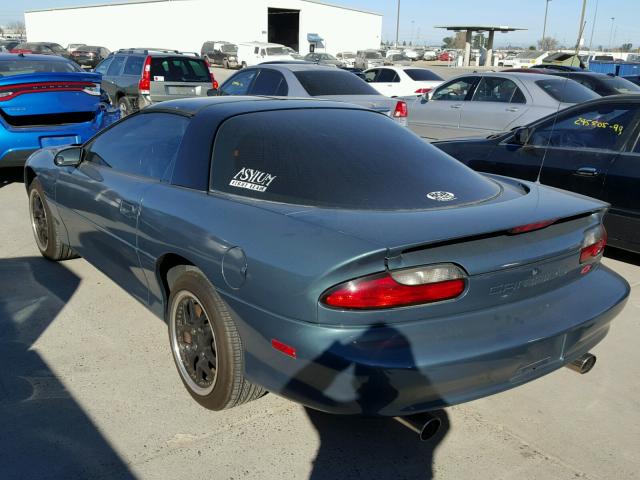 2G1FP22P2R2183188 - 1994 CHEVROLET CAMARO Z28 TEAL photo 3