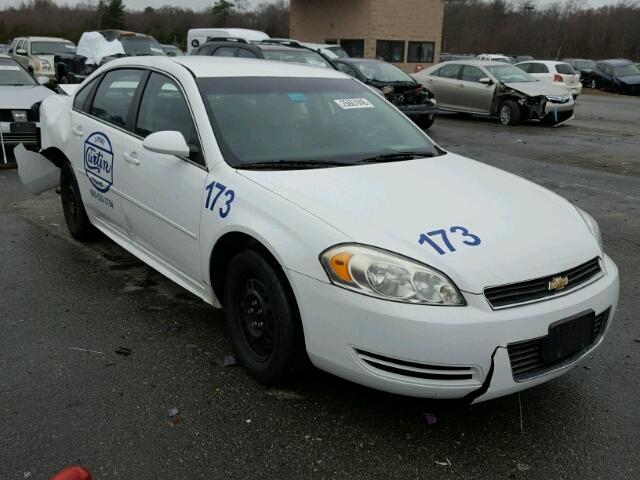 2G1WD5EMXB1247288 - 2011 CHEVROLET IMPALA POL WHITE photo 1